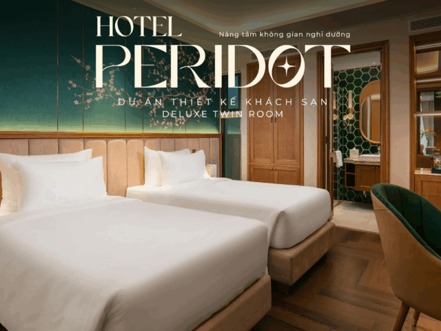 Dự Án Thi Công Khách Sạn – Phòng Deluxe Twin Room